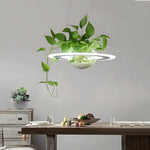 Modern LED planter lamp – stylish ambient lighting with a built-in planter for elegant indoor greenery.