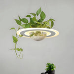 Modern LED planter lamp – stylish ambient lighting with a built-in planter for elegant indoor greenery.