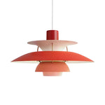 Contemporary pendant light with multi-hue glass design, perfect for dining rooms, kitchens, and modern interiors.