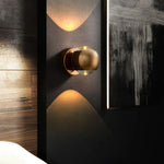 Luna Dual Beam Wall Sconce - modern luxury wall lighting with dual light beams, sleek design, and ambient glow for elegant and contemporary interiors