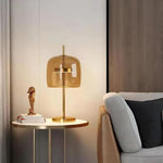 Solix Modern Glass Table Lamp - Sleek Contemporary Lamp with Frosted Glass Design for Bedrooms, Living Rooms, and Offices