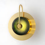 Solring Modern Disc Wall Sconce - Minimalist Wall Light with Circular Design for Hallways, Bedrooms, and Living Rooms