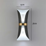 Vega Modern Wall Sconce - Sleek and Contemporary Wall Light with Minimalist Design for Hallways, Bedrooms, and Living Spaces