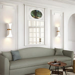 Vega Modern Wall Sconce - Sleek and Contemporary Wall Light with Minimalist Design for Hallways, Bedrooms, and Living Spaces